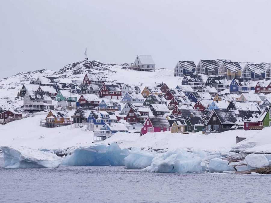 Na ilustračnej snímke Grónsko.