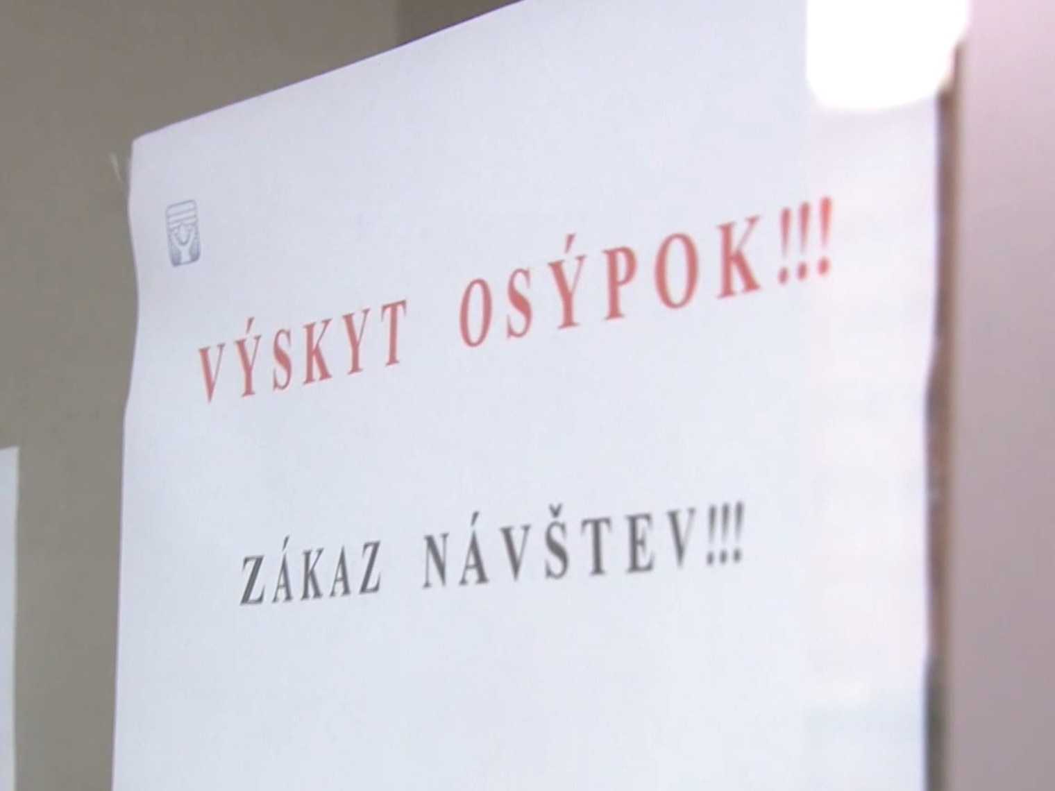 Nové prípady osýpok