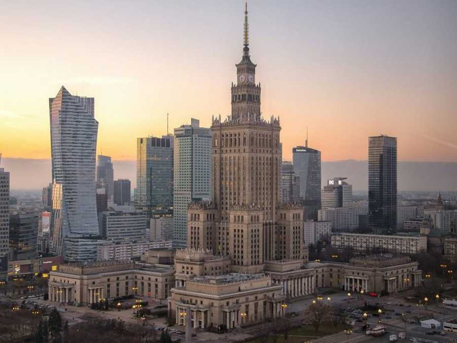 Ilustračná snímka Varšavy.