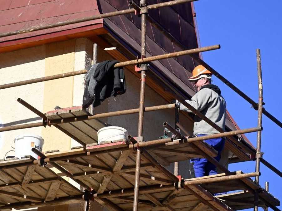 Ilustračná snímka rekonštrukčných prác.