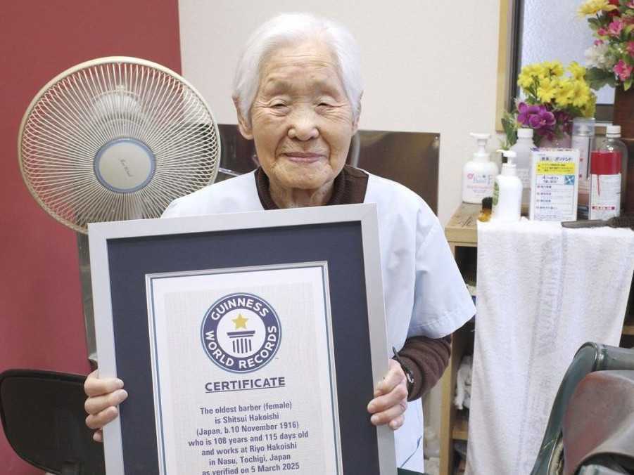 Na snímke Japonka Šicui Hakoišiová.