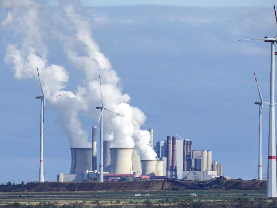 Uhoľná elektráreň v západnom Nemecku.