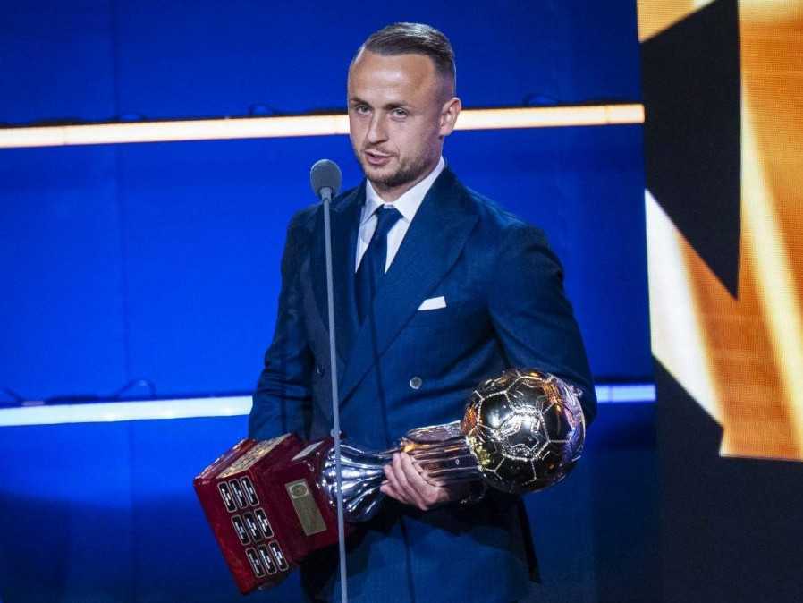 Víťaz ankety Futbalista roka 2024 Stanislav Lobotka.