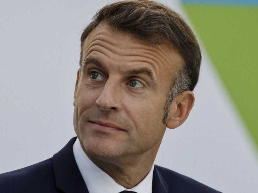 Francúzsky prezident Emmanuel Macron.