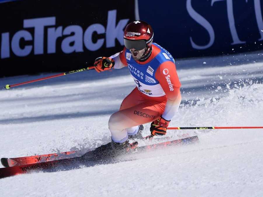 Švajčiarsky lyžiar Loic Meillard.