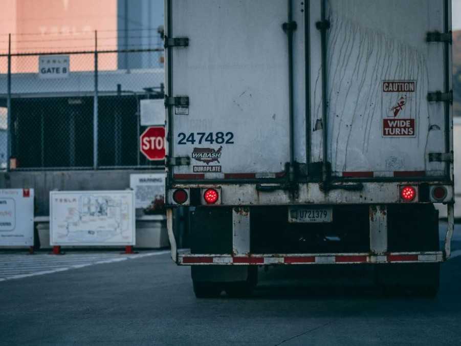 Ilustračná snímka nákladného auta.