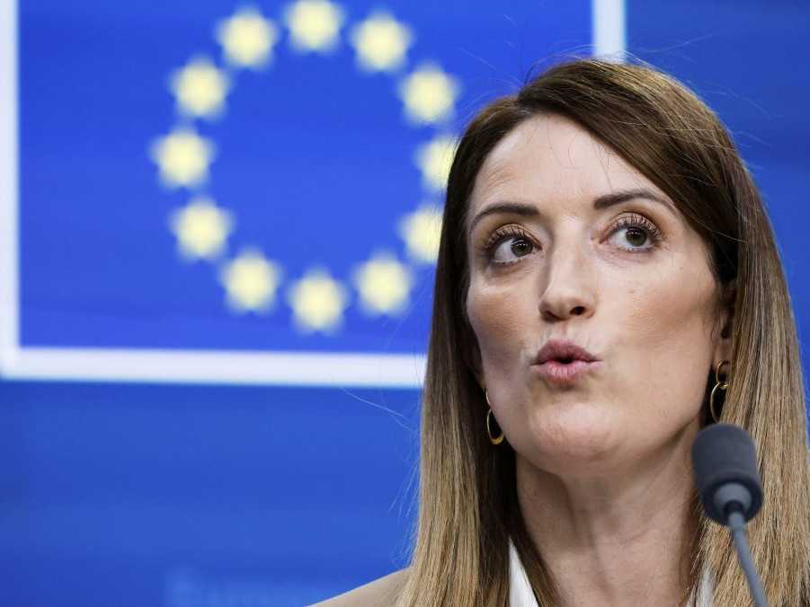 Predsedníčka Európskeho parlamentu Roberta Metsolová.