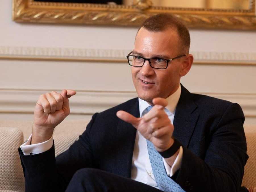 Na snímke Daniel Křetínsky.