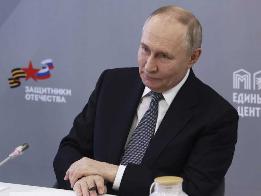 Ruský prezident Vladimir Putin.