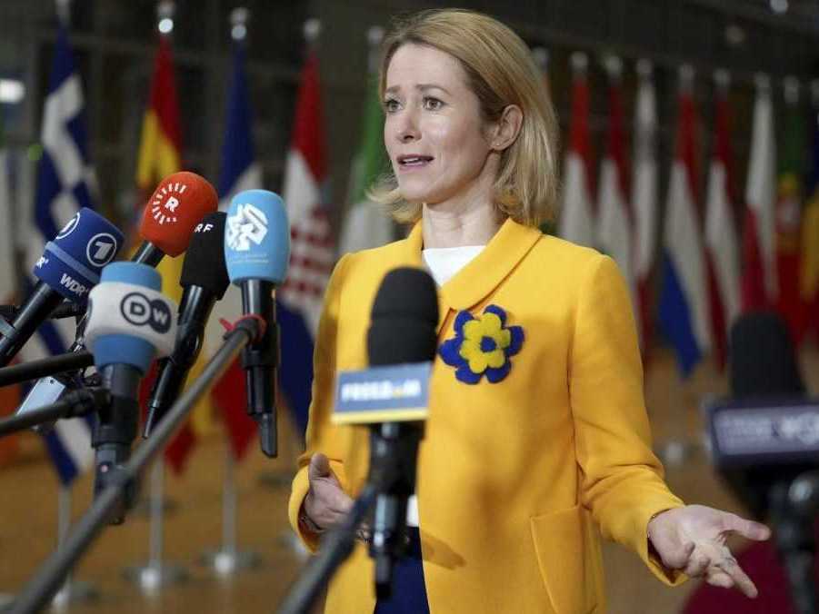 Šéfka európskej diplomacie Kaja Kallasová.