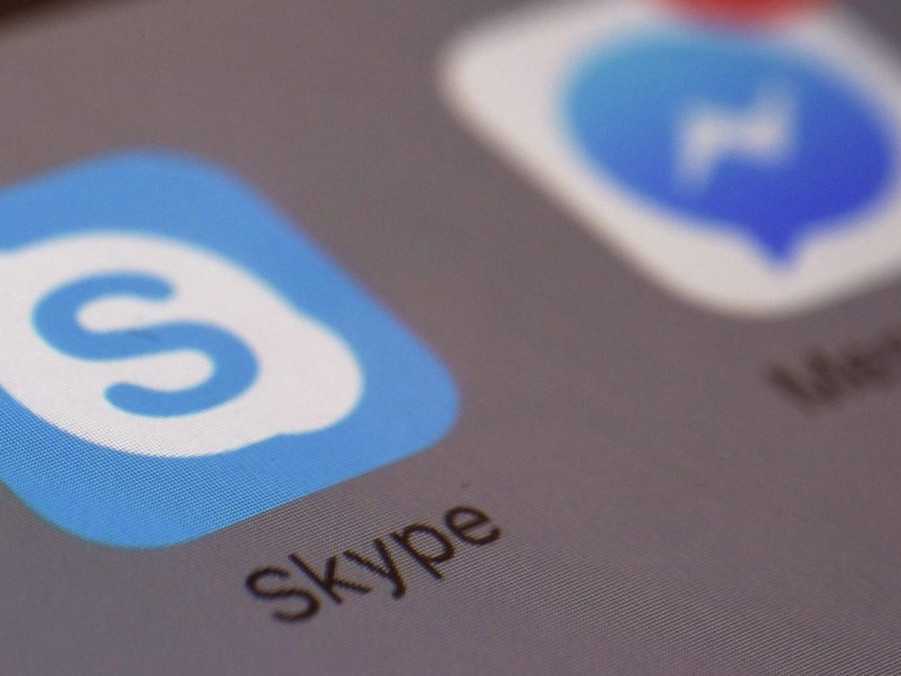 Ikona aplikácie Skype.