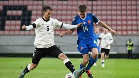 futbalisti Slovenska a Nemecka