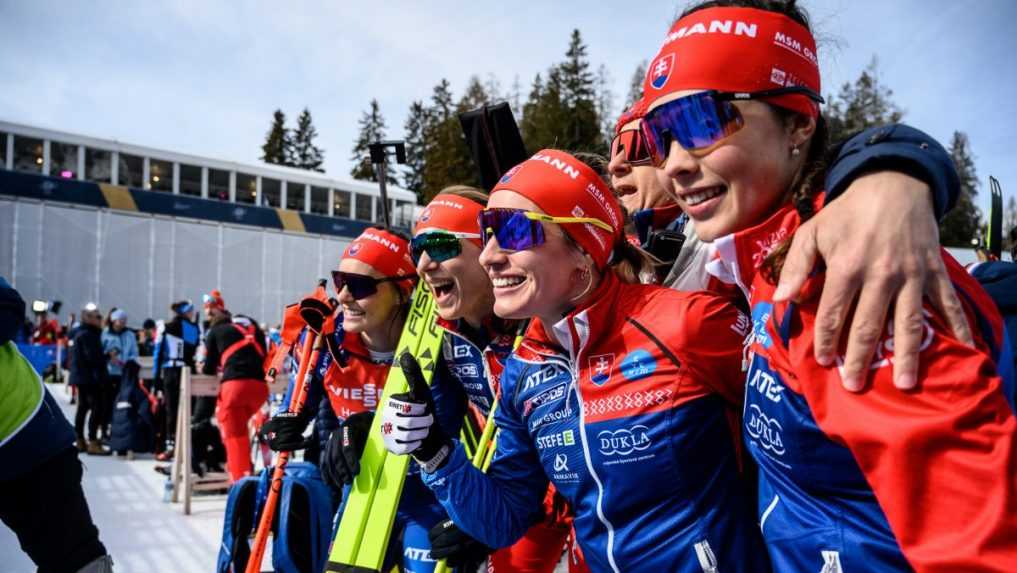 štafeta žien na MS v biatlone 2025