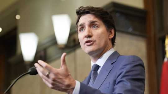 Kanadský premiér Justin Trudeau.