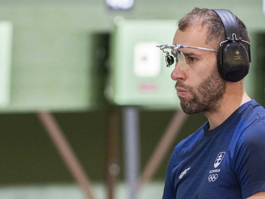 Slovenský strelec Juraj Tužinský.