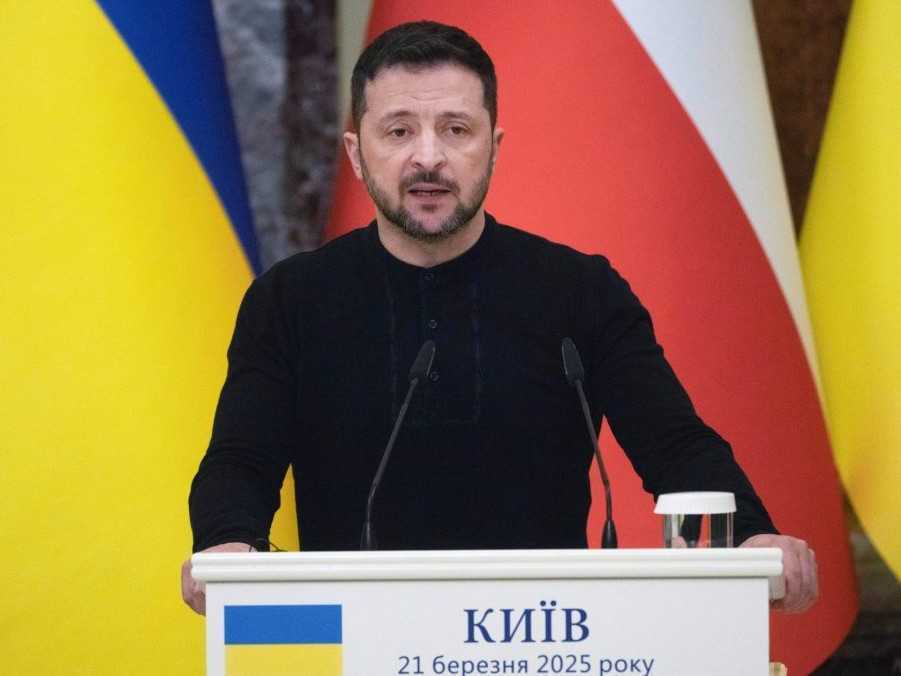 Na snímke Volodymyr Zelenskyj.