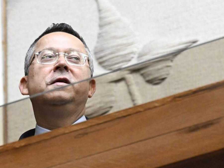 Minister financií Ladislav Kamenický.