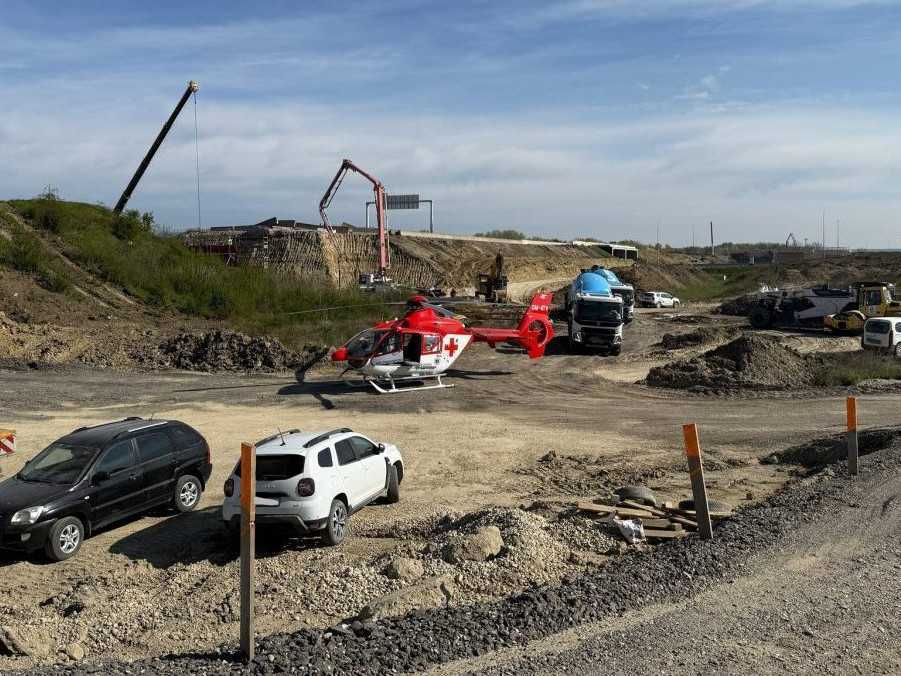 Vrtuľník zasahoval v mestskej časti Vajnory.