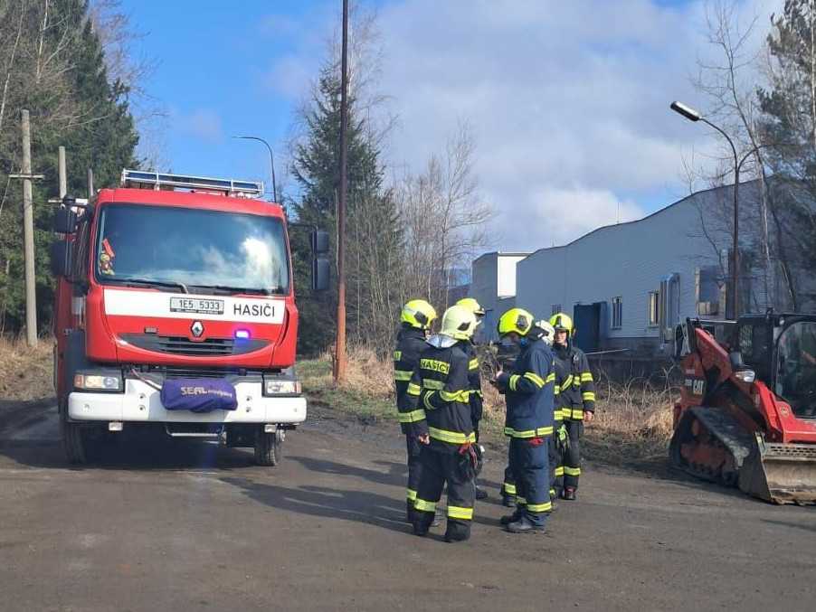 Na snímke miesto zásahu.