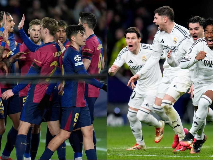 Liga majstrov FC Barcelona Real Madrid