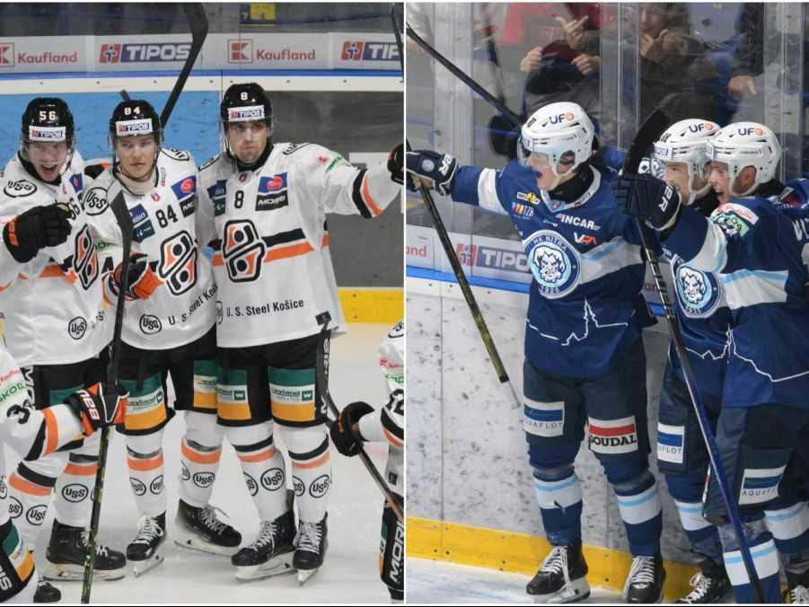 Košice a Nitra hokej extraliga