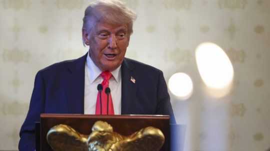 Na snímke americký prezident Donald Trump.