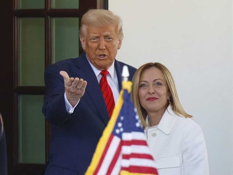 Meloniová s Trumpom v Bielom dome hovorila o novej obchodnej dohode. Pozvala ho na návštevu Talianska