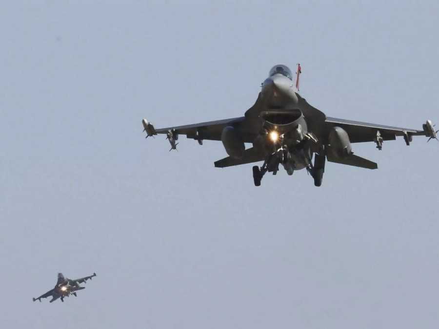 Ilustračná snímka stíhačky F-16.