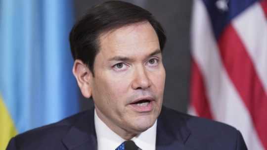 Minister zahraničných vecí USA Marco Rubio.