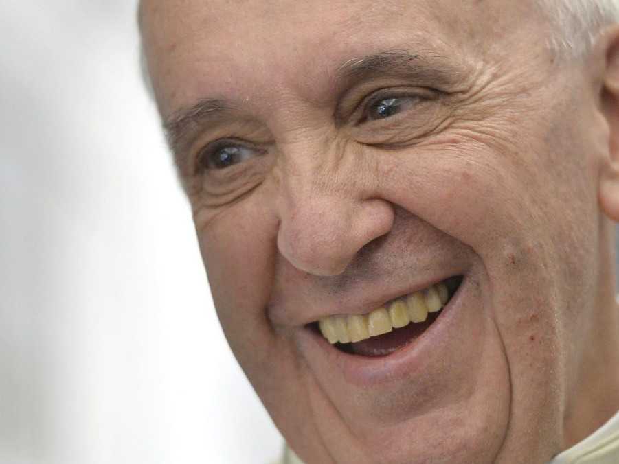 Na archívnej snímke pápež František.