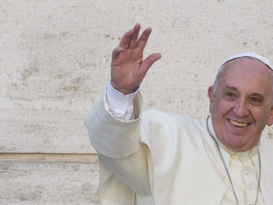 Archívna snímka pápeža Františka.