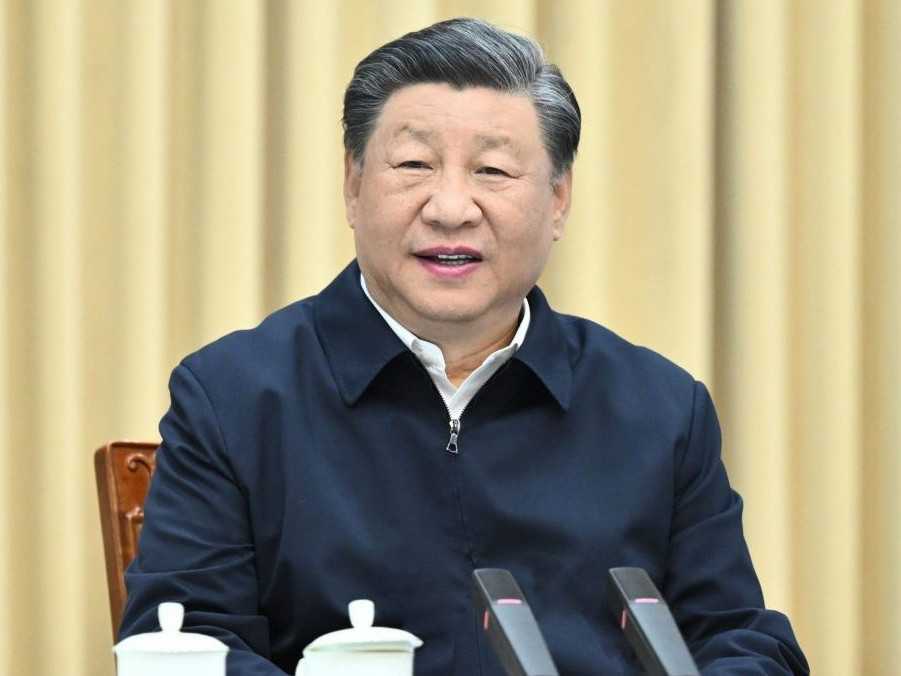 Na snímke čínsky prezident Si Ťin-pching.