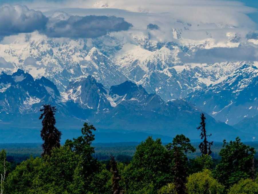 Na ilustračnej snímke pohľad na Aljašku.