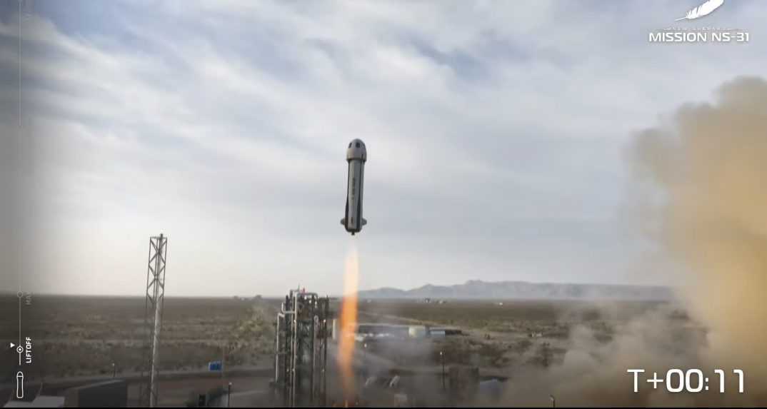 Speváčka Katy Perry spolu s ďalšími ženami vzlietla v rámci misie Blue Origin do vesmíru