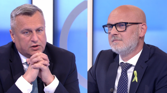 Zľava Andrej Danko a Branislav Gröhling.