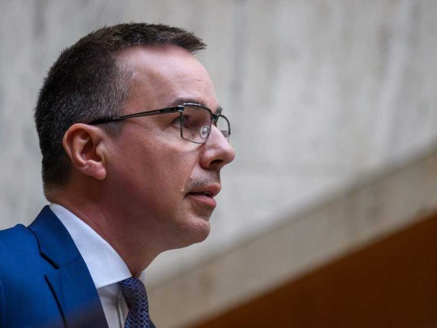 Na snímke Erik Tomáš.