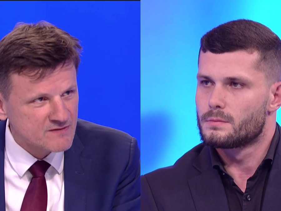 Zľava Alojz Hlina a Richard Glück.