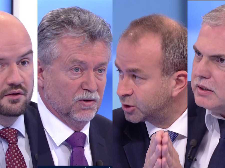 Zľava Martin Dubéci, Jozf Hajko, Ján Podmanický a Roman Michelko.