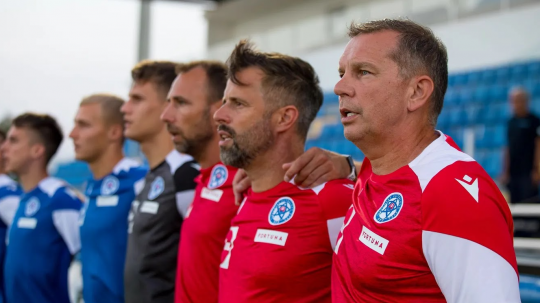 Tréner slovenskej futbalovej reprezentácie do 21 rokov Jaroslav Kentoš.