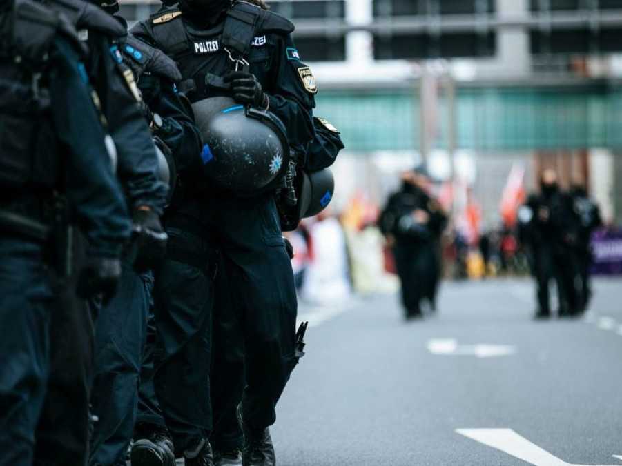 Ilustračná snímka policajtov.