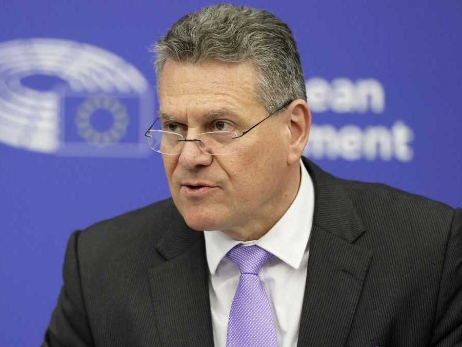 Eurokomisár Maroš Šefčovič.