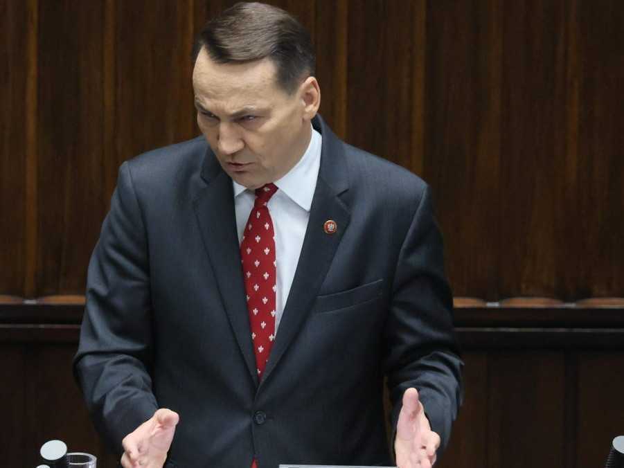 Poľský minister zahraničných vecí Radoslaw Sikorski.