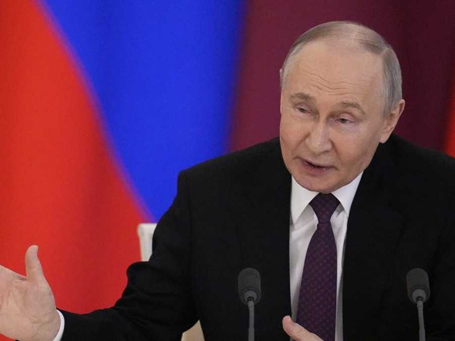 Ruský prezident Vladimir Putin.