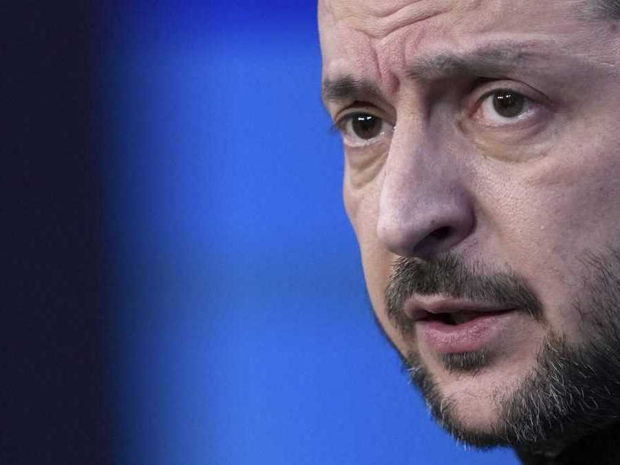 Ukrajinský prezident Volodymyr Zelenskyj.
