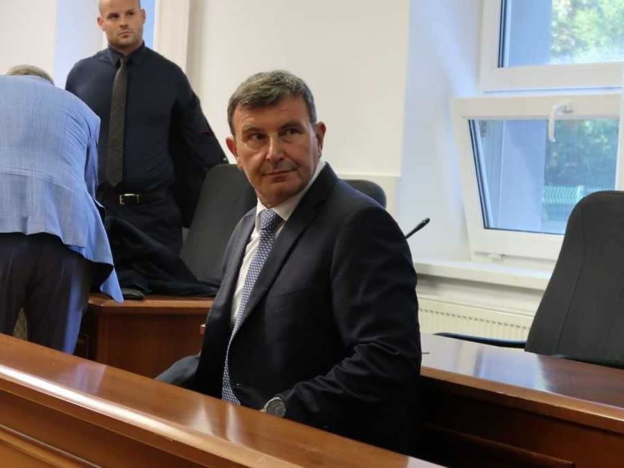 František Imrecze na súde v septembri 2023.