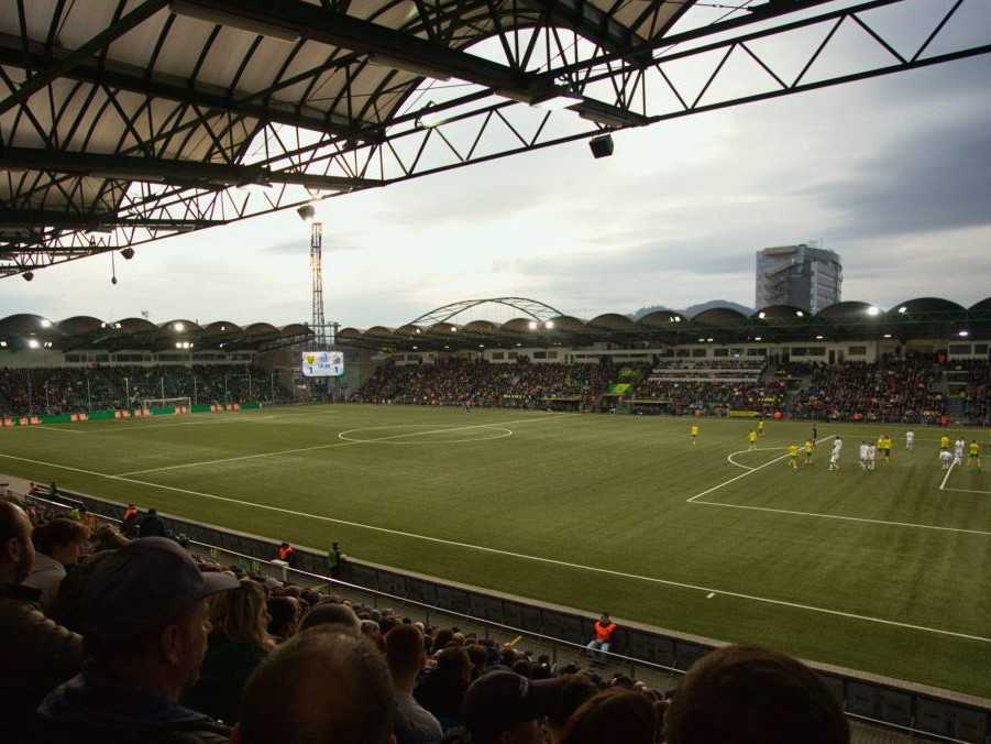 Ilustračná snímka - futbalový štadión v Žiline.