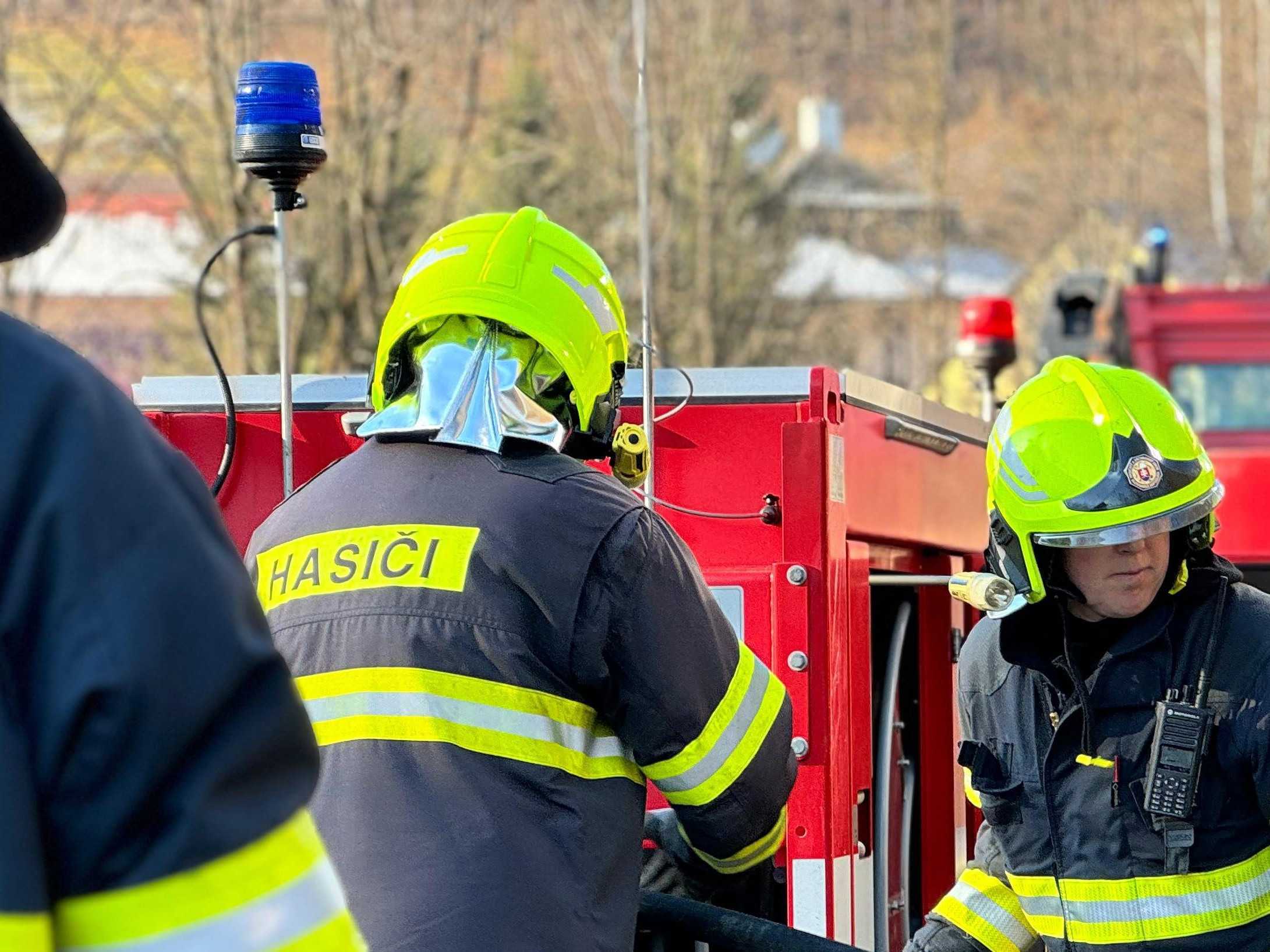 Ilustračná fotografia hasičov