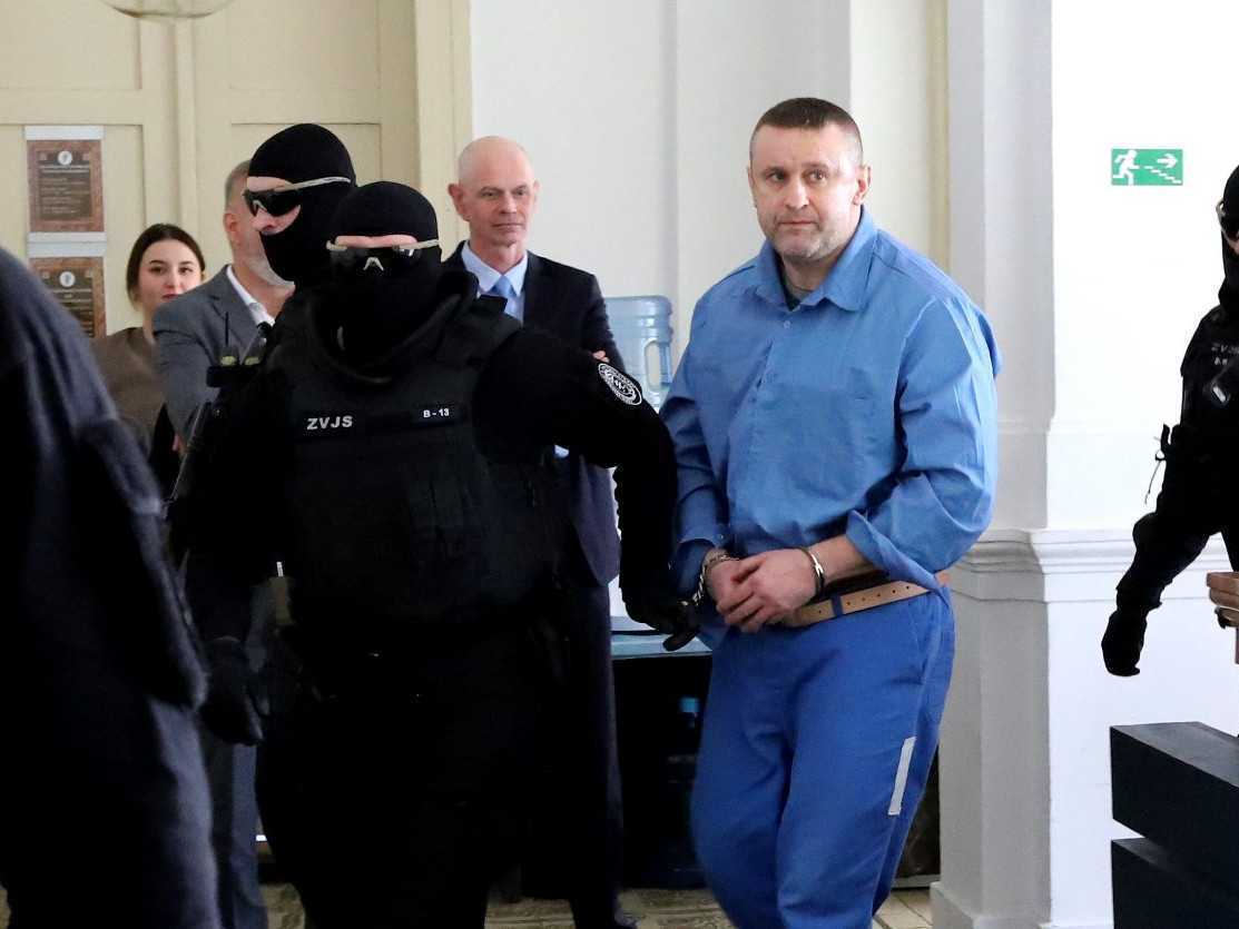 J. Ondrejčák na súde v Pezinku.