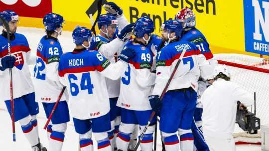 slovenská hokejová reprezentácia, Slováci