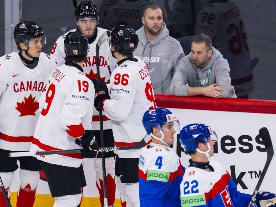 Slováci schytali od Kanaďanov sedemgólový debakel, skórovať sa im nepodarilo ani raz